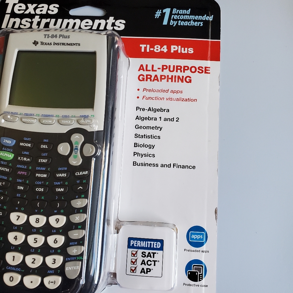 Texas Instruments TI-84 Plus Graphing Calculator New School MathTest All… - Picture 2 of 6